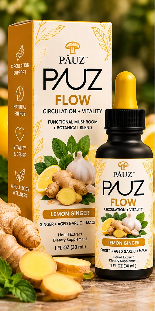 Pāuz™ FLOW — Lemon Ginger
